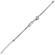 Bratara argint copii placuta cu unicorn