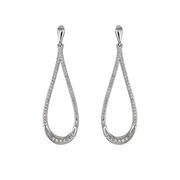 Cercei lungi argint lacrima Thia