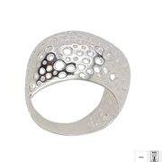 Inel argint masiv bombat marimea 58