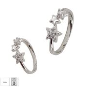 Inel argint stelute zirconii Stella marimea 52