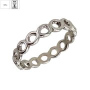 Inel argint tip verigheta infinit Tessa marimea 56