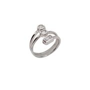 Inel argint forme geometrice reglabil Thia