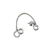 Talisman argint opritor potcoava si trifoi