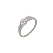 Inel argint elegant zirconiu Afra marimea 58