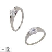 Inel argint elegant zirconiu Afra marimea 58