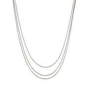 Lant argint cu trei randuri de lanturi Nuri