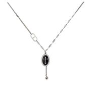 Lant argint cruciulita cu email Otto