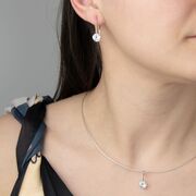 Set argint elegant zirconiu Afra