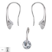 Set argint elegant zirconiu Afra