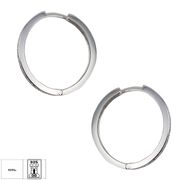 Cercei argint creola zirconii Thia