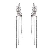 Cercei argint eleganti crencuta zirconii Thia