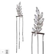 Cercei argint eleganti crencuta zirconii Thia