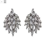 Cercei argint eleganti zirconii Thia