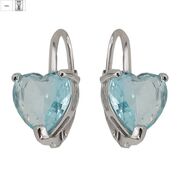 Cercei argint inima Thia