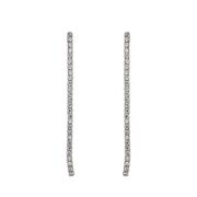 Cercei argint lungi tennis Thia