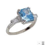 Inel argint alexandrit Thia, marime 56