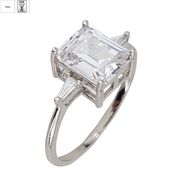 Inel argint tip logodna zirconii Thia