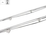 Bratara argint picior inima Trio