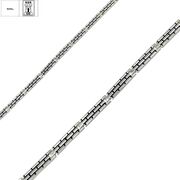 Bratara argint barbati email Gill