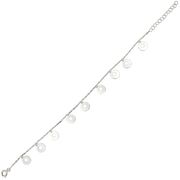 Bratara argint cercuri Circles