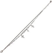 Bratara argint cruciulite zirconii