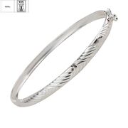 Bratara argint fixa Lines