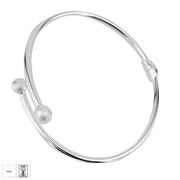 Bratara argint fixa inchidere arc