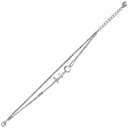 Bratara argint fluturi Butterfly