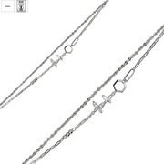 Bratara argint fluturi Butterfly