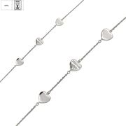 Bratara argint inimi Trio