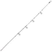 Bratara argint picior flori Flores