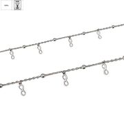 Bratara argint picior infinit Infinity