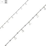 Bratara argint picior inimioare Hearts