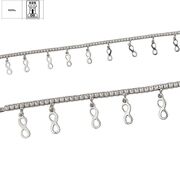 Bratara argint tennis Infinity