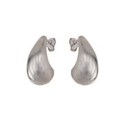 Cercei argint bombati Glow