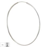 Cercei argint creole Tilly 6 cm