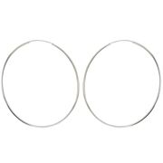 Cercei argint creole Tilly 7 cm