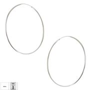 Cercei argint creole Tilly 7 cm