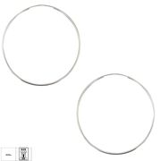 Cercei argint creole Tilly 7 cm