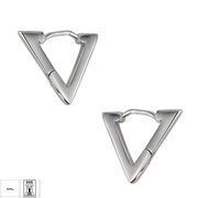 Cercei argint triunghi Sia
