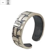 Inel argint reglabil innegrit Karl