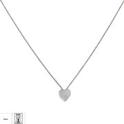 Lant argint Simple heart