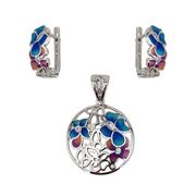 Set argint multicolor email Frey