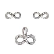 Set argint zirconii Infinity