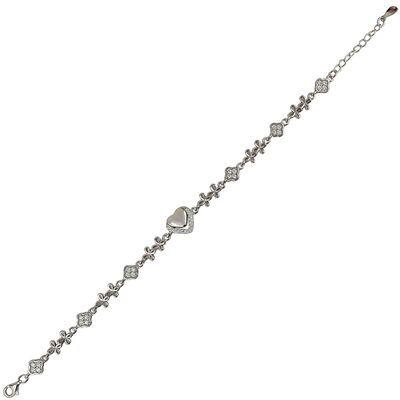 Bratara argint inimioara Kaylee