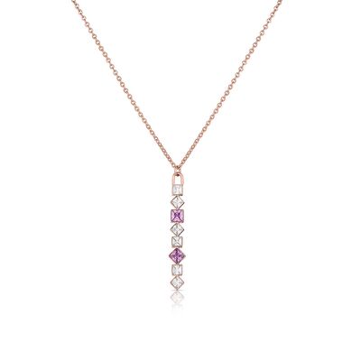 Lant auriu rose, Freelook, pentru dama, din otel inoxidabil, FRJ.3.6012-3