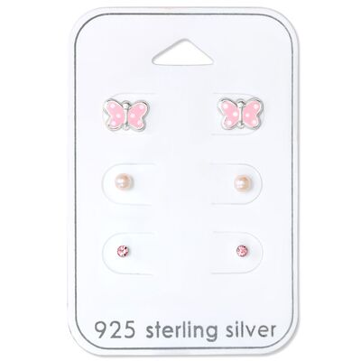 Set cercei argint copii Paulina