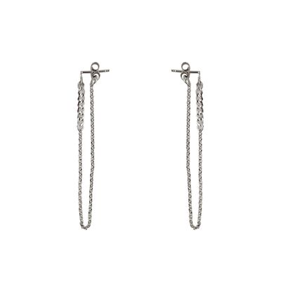 Cercei lungi argint Tatiana