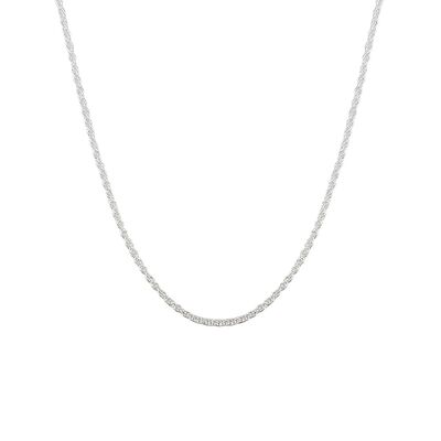 Lant argint simplu 45 cm Zora