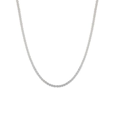 Lant argint simplu zale 45 cm Elias